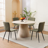 Evie Home Linden Upholstered Dining Chairs