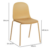 Evie Home Stellan Upholstered Dining Chairs