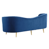 Evie Home Atasha 3 Seater Velvet Sofa