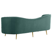 Evie Home Atasha 3 Seater Velvet Sofa