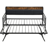 Evie Home Harper Double/King Daybed with Trundle &amp; Charging Station