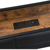 Evie Home Harper Double/King Daybed with Trundle &amp; Charging Station