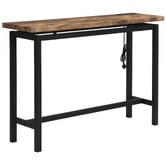 Evie Home 2 Seater Anslie Bar Table with Charging Station &amp; Stool Set