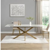 Evie Home Blanche Extendable Dining Table
