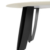 Evie Home Brandon Marble-Look Dining Table