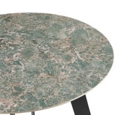 Evie Home Brandon Marble-Look Dining Table