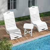 Evie Home Denise Outdoor Side Table