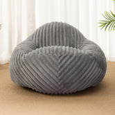 Evie Home Blanche Faux Fur Lounge Chair