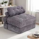 Evie Home Cielo Single Corduroy Sofa Bed