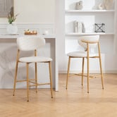 Evie Home 66cm Maudeline Upholstered Bar Stools