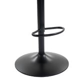 Evie Home George Button Tufted Adjustable Bar Stools