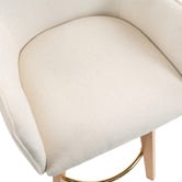 Evie Home 66cm Kylene Upholstered Swivel Counter Stools