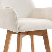 Evie Home 66cm Kylene Upholstered Swivel Counter Stools