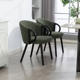 Evie Home Watson Boucle Dining Chairs