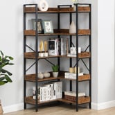 Evie Home Pennington 5 Tier Shelving Unit