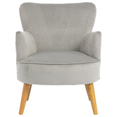 Evie Home Caspian Velvet Accent Chair