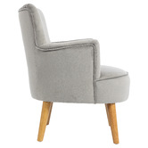 Evie Home Caspian Velvet Accent Chair