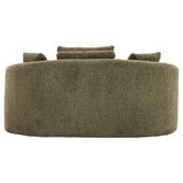 Evie Home Huxley Curved 2 Seater Upholstered Sofa