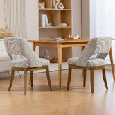 Evie Home Marlowe Upholstered Dining Chairs