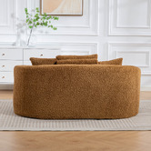 Evie Home Huxley Curved 2 Seater Upholstered Sofa
