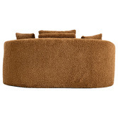 Evie Home Huxley Curved 2 Seater Upholstered Sofa
