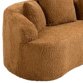 Evie Home Huxley Curved 2 Seater Upholstered Sofa
