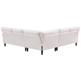 Evie Home Thatcher 5 Seater Chenille Modular Sofa