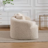 Evie Home Huxley Curved 2 Seater Upholstered Sofa