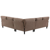 Evie Home Thatcher 5 Seater Chenille Modular Sofa