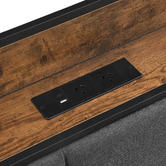 Evie Home Harper Double/King Daybed with Trundle &amp; Charging Station