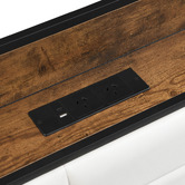 Evie Home Harper Double/King Daybed with Trundle &amp; Charging Station