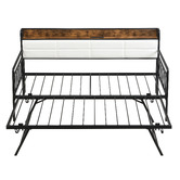 Evie Home Harper Double/King Daybed with Trundle &amp; Charging Station