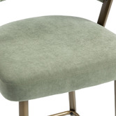 Evie Home 66cm Chacino Velvet Bar Stools