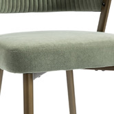 Evie Home 66cm Chacino Velvet Bar Stools