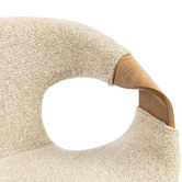 Evie Home 63.5cm Rune Upholstered Swivel Counter Stools