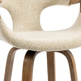 Evie Home 63.5cm Rune Upholstered Swivel Counter Stools