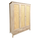 Evie Home Jihan 3 Door 2 Drawer Wardrobe