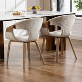 Evie Home Rune Upholstered Dining Chairs