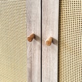Evie Home Jihan 2 Door 1 Drawer Wardrobe