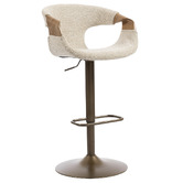 Evie Home Rune Adjustable Bar Stool