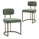 Evie Home Ricano Velvet Dining Chairs