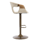 Evie Home Rune Adjustable Bar Stool