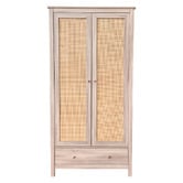 Evie Home Jihan 2 Door 1 Drawer Wardrobe