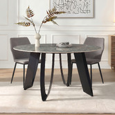 Evie Home Brandon Marble-Look Dining Table