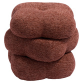 Evie Home Zinnia Chenille Swivel Ottoman