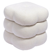 Evie Home Zinnia Chenille Swivel Ottoman