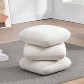 Evie Home Devika Chenille Swivel Ottoman