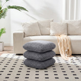 Evie Home Devika Chenille Swivel Ottoman
