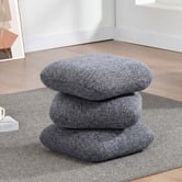 Evie Home Devika Chenille Swivel Ottoman