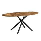Evie Home Ollie Oval Dining Table
